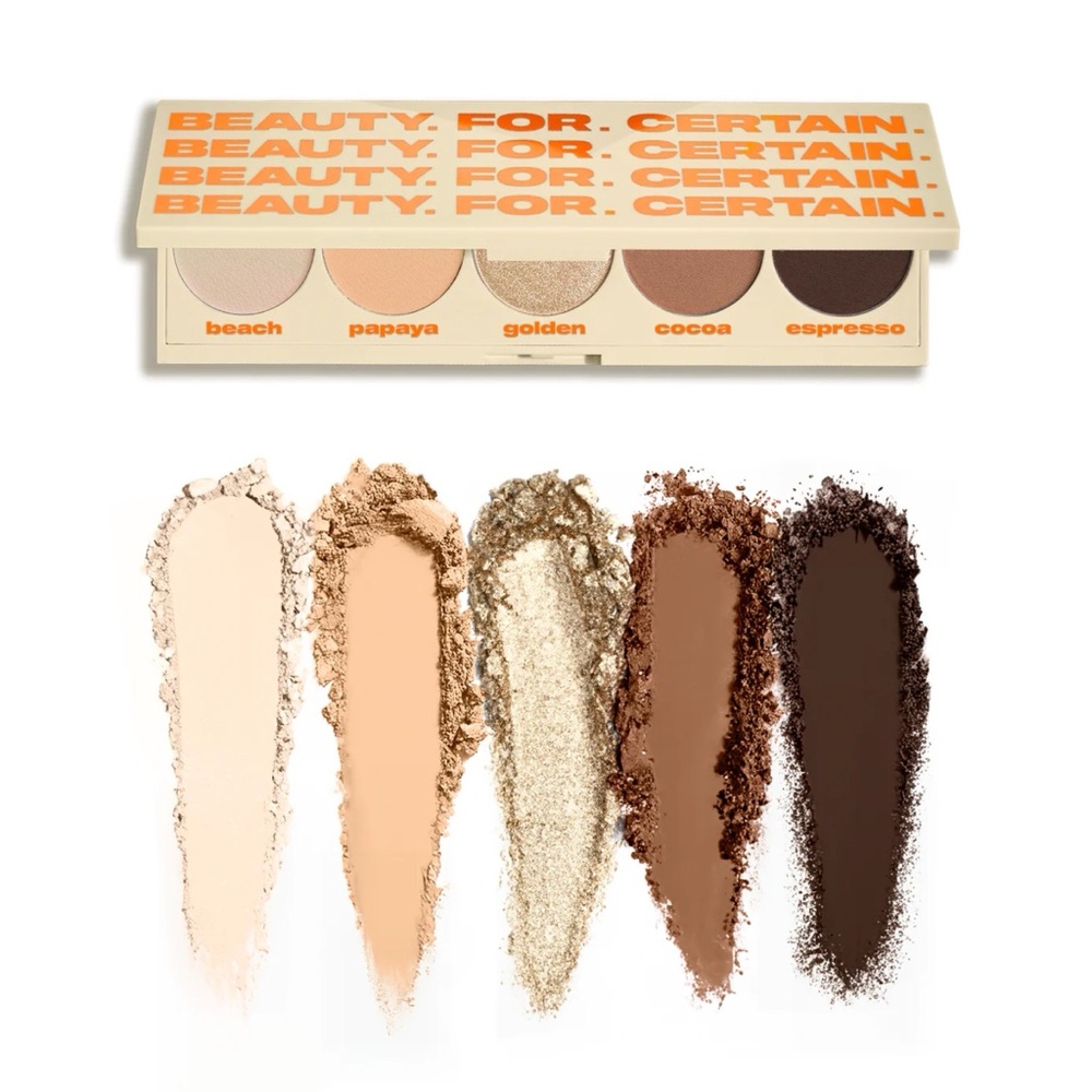 Beauty For Certain Playa To Palazzo Eyeshadow Palette Neutral Womens Multi 4.5g
